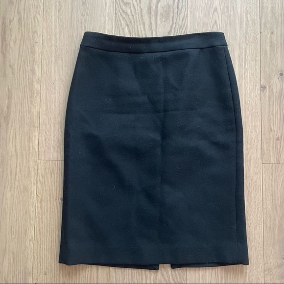 JCREW PENCIL SKIRT #2 in black - Picture 2 of 11